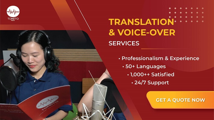 Translation and voice-over