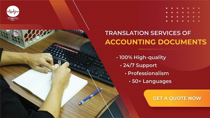 Accounting document translation