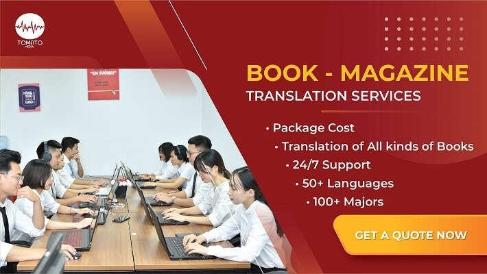 Book and magazine translation services