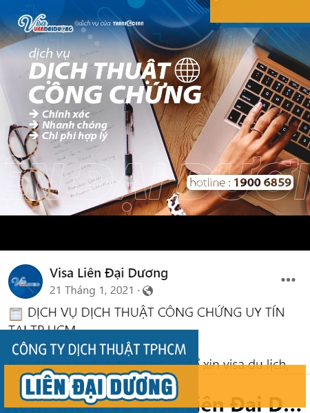 Văn phòng dịch thuật Sài Gòn Liên Đại Dương
