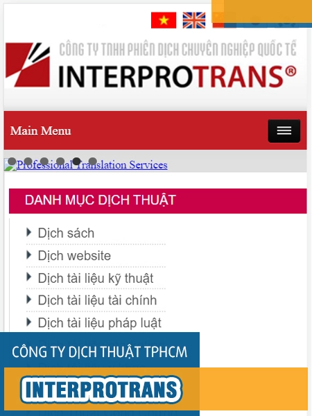 Công ty dịch thuật chuyên nghiệp TPHCM Interprotrans
