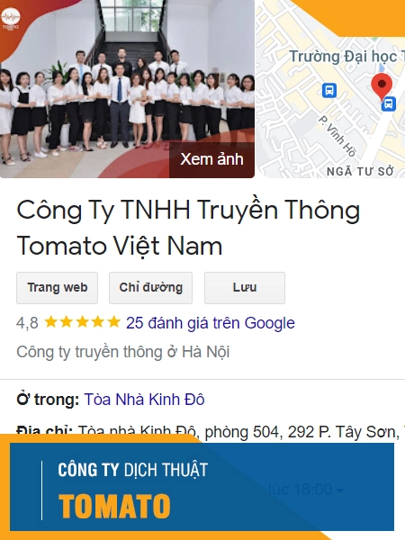 Top 15 công ty dịch thuật uy tín tại Việt Nam