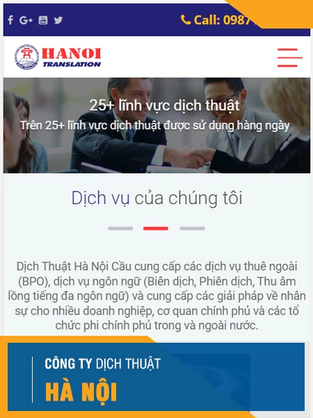 Công ty dịch thuật Hà Nội