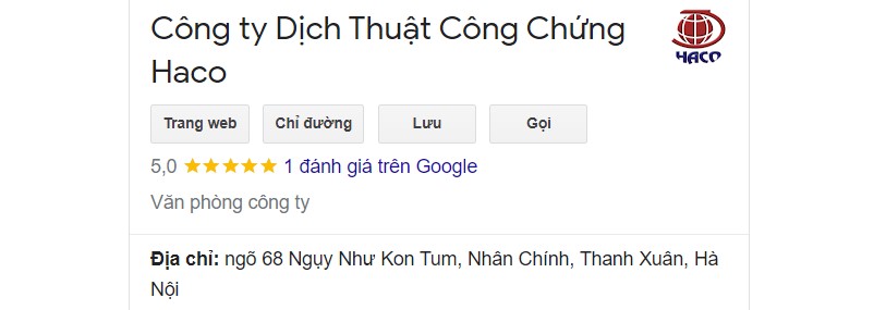 phong dich thuat, cong ty phien dich