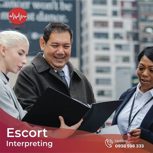 Escort interpreting services