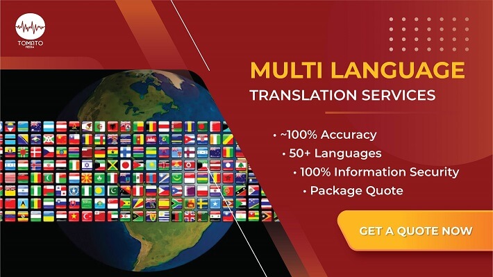 Multilingual translation services 