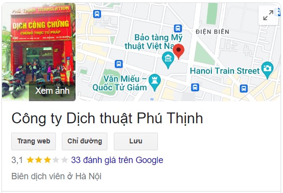Dịch thuật tiếng Hàn tại TPHCM - Phú Thịnh