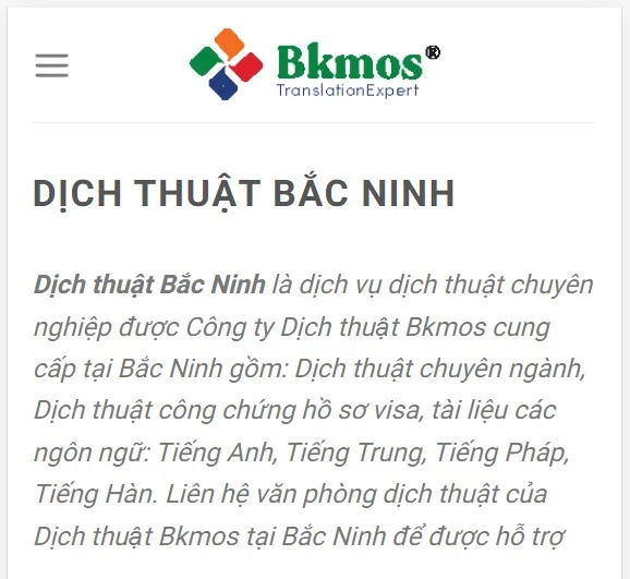 Dịch thuật Bắc Ninh - 4