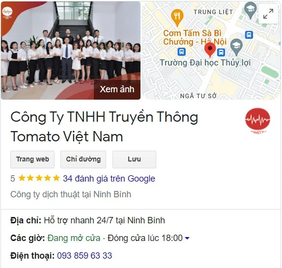 Dịch thuật tại Ninh Bình - Tomato Media