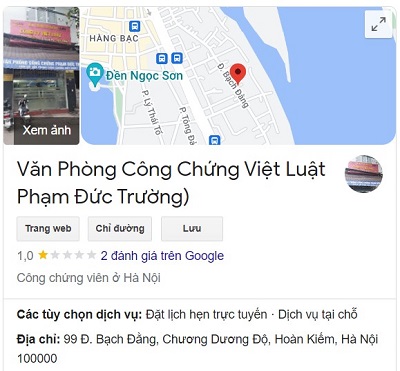 Văn phòng công chứng quận Hoàn Kiếm Hà Nội - 5