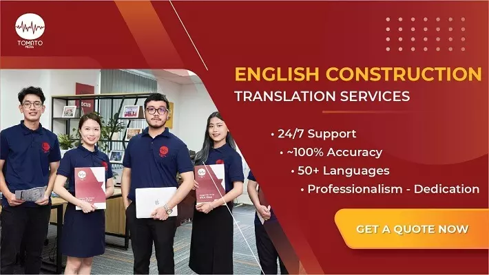 English construction translation service