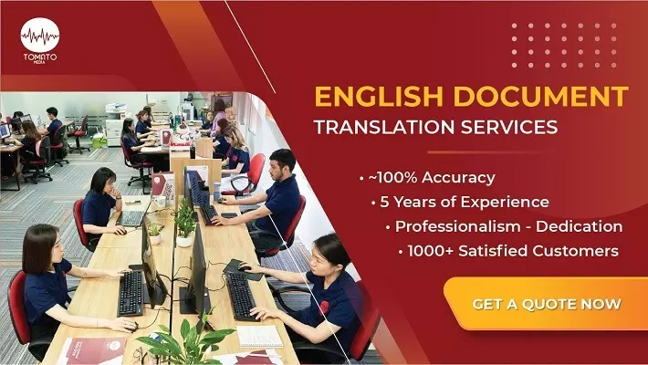 English document translation services