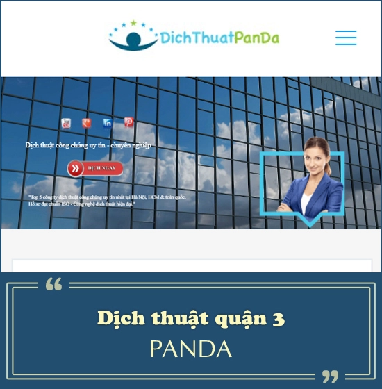 Dịch thuật quận 3 - Panda