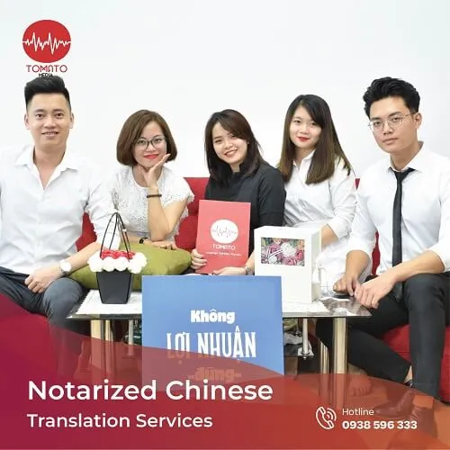 Notarized Chinese translation services