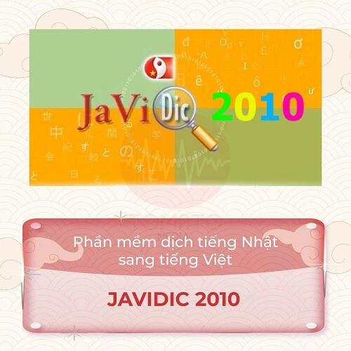 Phần mềm dịch tiếng Nhật sang tiếng Việt Javidic 2010