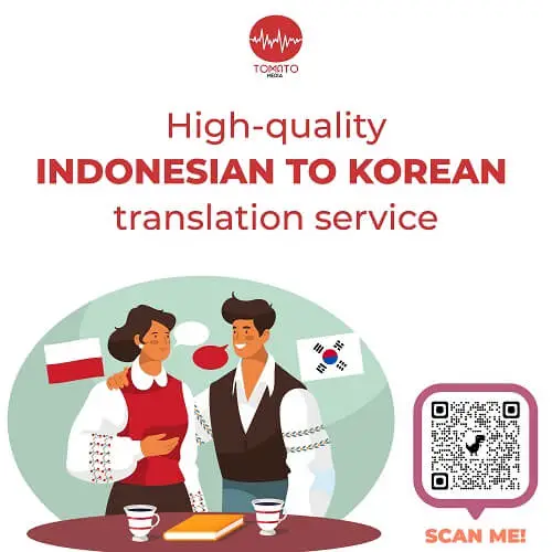 Indonesian-to-Korean translation services