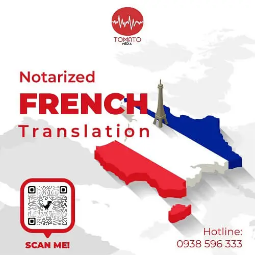 notarized French translation