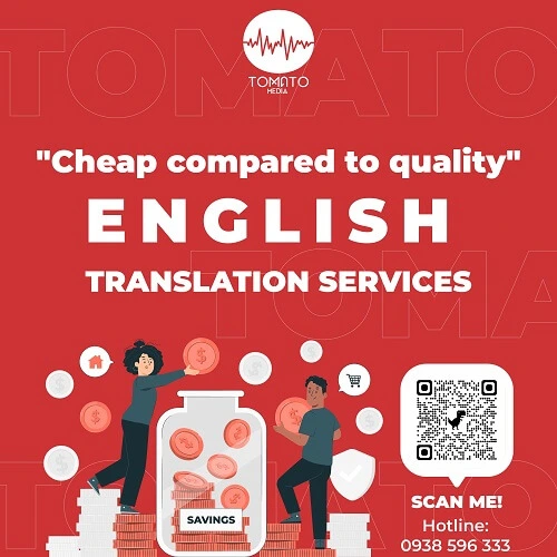 Cheap English translation