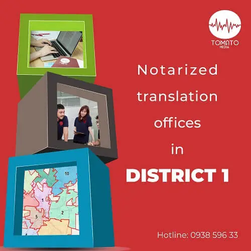 Notarized translation office in District 1