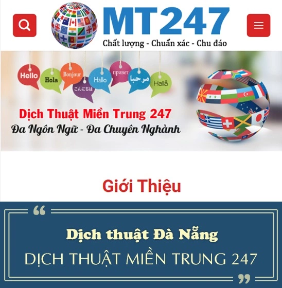 Trung tâm dịch thuật Đà Nẵng - Notarized Translation (TWC)