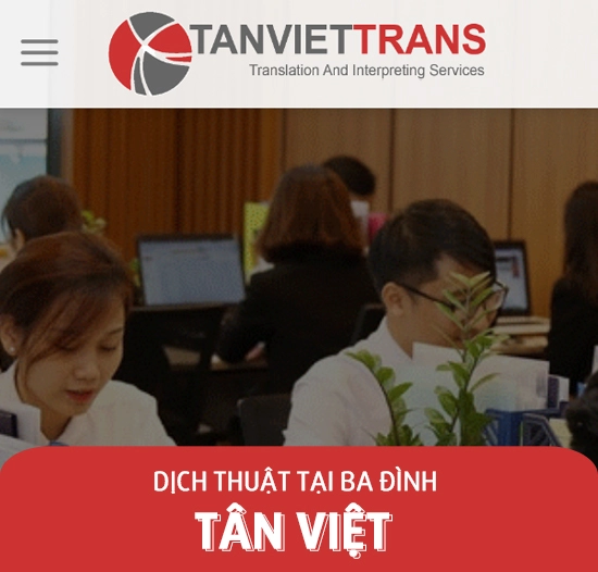 Dịch thuật tại Ba Đình - Tân Việt