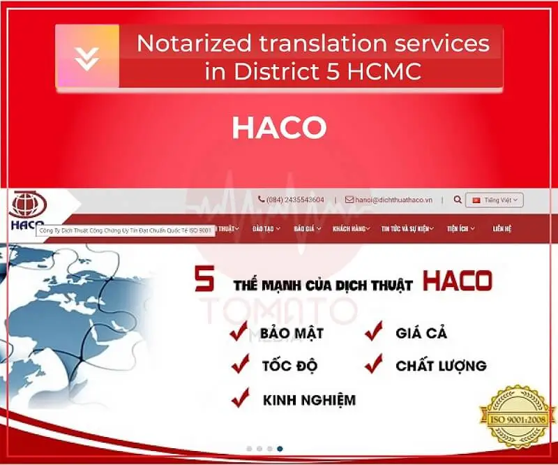 Translation in District 5 - HACO Translation