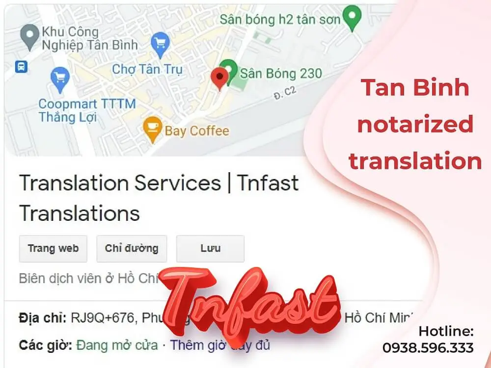 Tan Binh Translation – Translation Services | Tnfast Translations