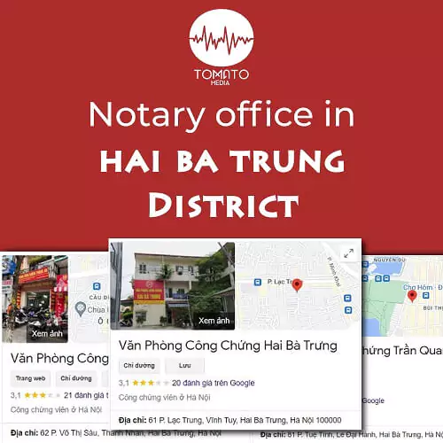 notary office in Hai Ba Trung District