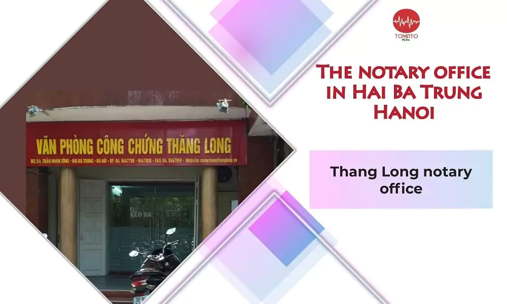 Hai Ba Trung District Notary Office - Thang Long