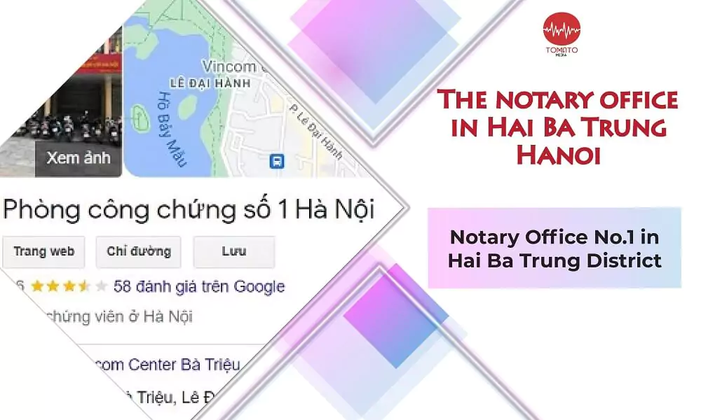 Notary Office No.1 in Hai Ba Trung District