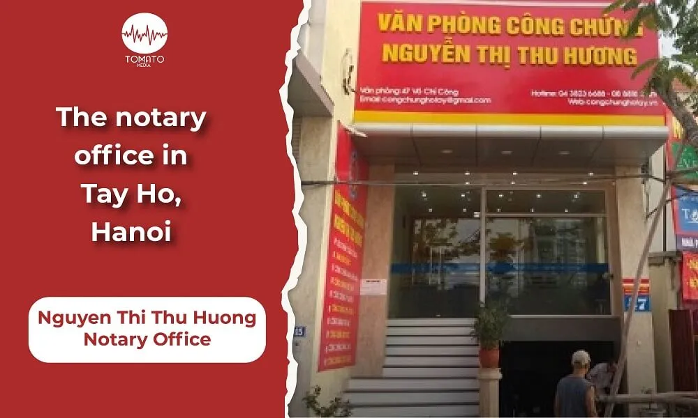 Nguyen Thi Thu Huong Notary Office in Tay Ho