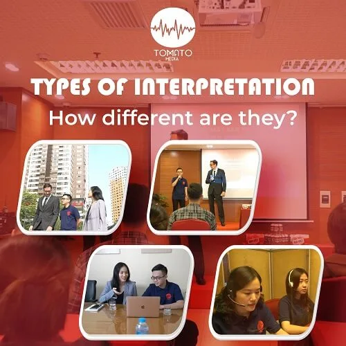 Types of interpretation