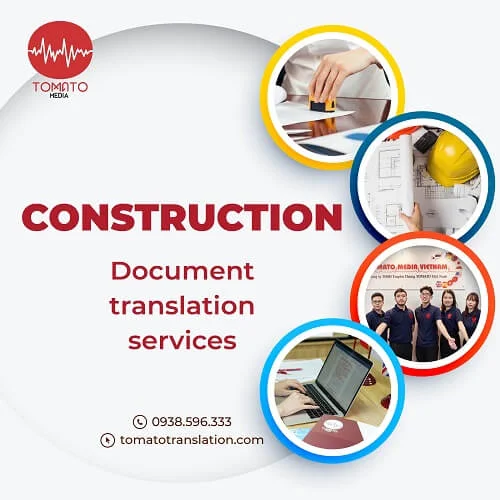 Construction document translation services
