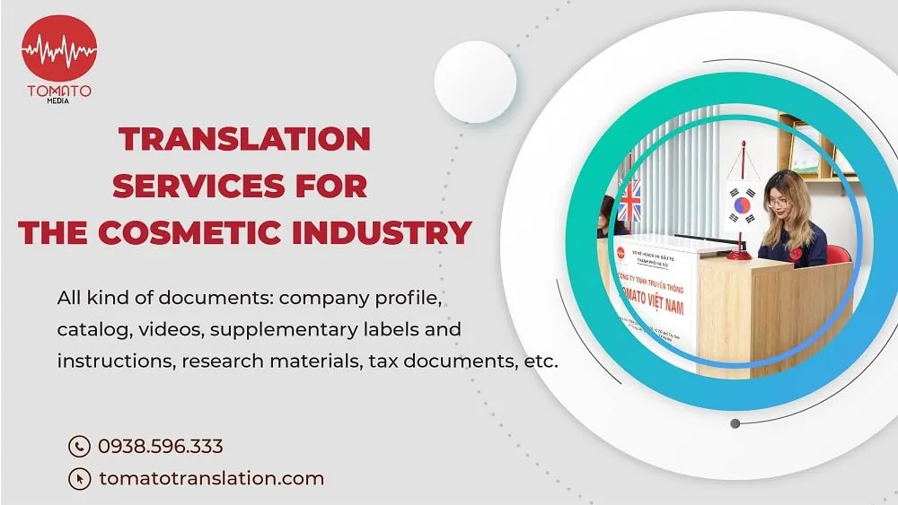 Document and profile translation services for cosmetic enterprises -1
