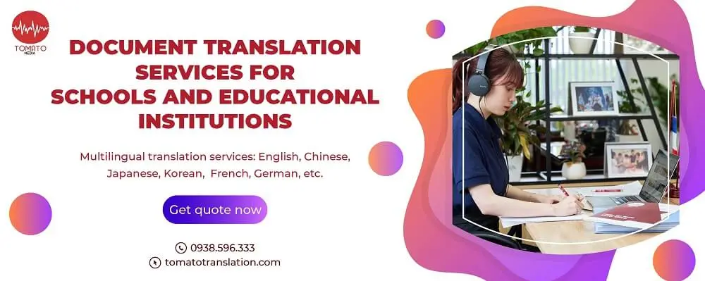 Document, video, and website translation services for schools and educational institutions - 1