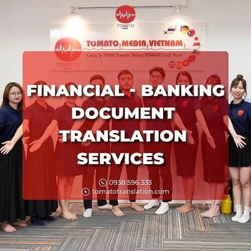 Financial - banking document translation services