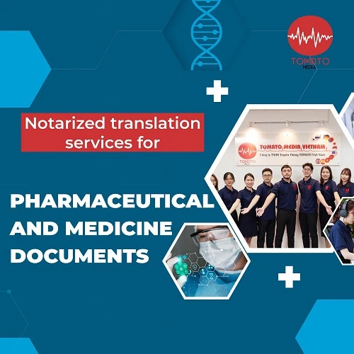 Notarized translation services for Pharmaceutical and Medicine documents