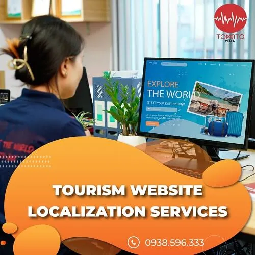 Tourism website localization service
