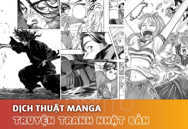 Dịch thuật Manga - truyện tranh Nhật Bản