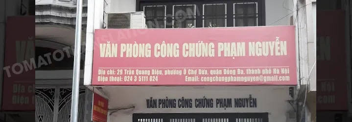 Văn phòng công chứng Phạm Nguyễn
