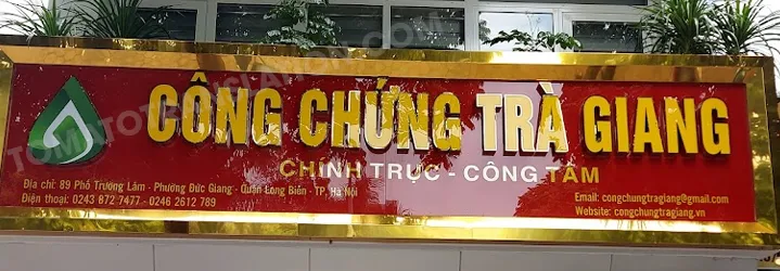 Văn phòng công chứng Nguyễn Thị Trà Giang