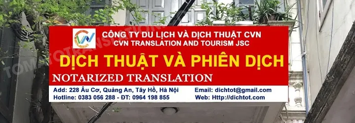 Văn phòng công chứng Hà Nội - CVN