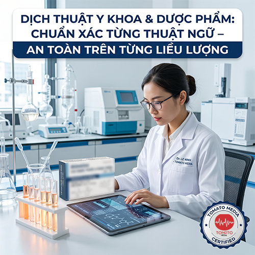 dịch thuật y khoa và dược phẩm