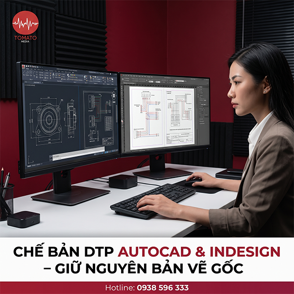 chế bản điện tử autocad
