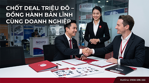 Chốt deal triệu đô cùng doanh nghiệp