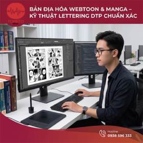 bản địa hoá webtoon manga