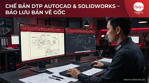 chế bản dtp auto cad